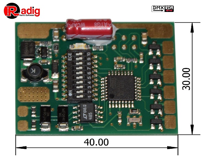 6CH DMX RDM LED Controller